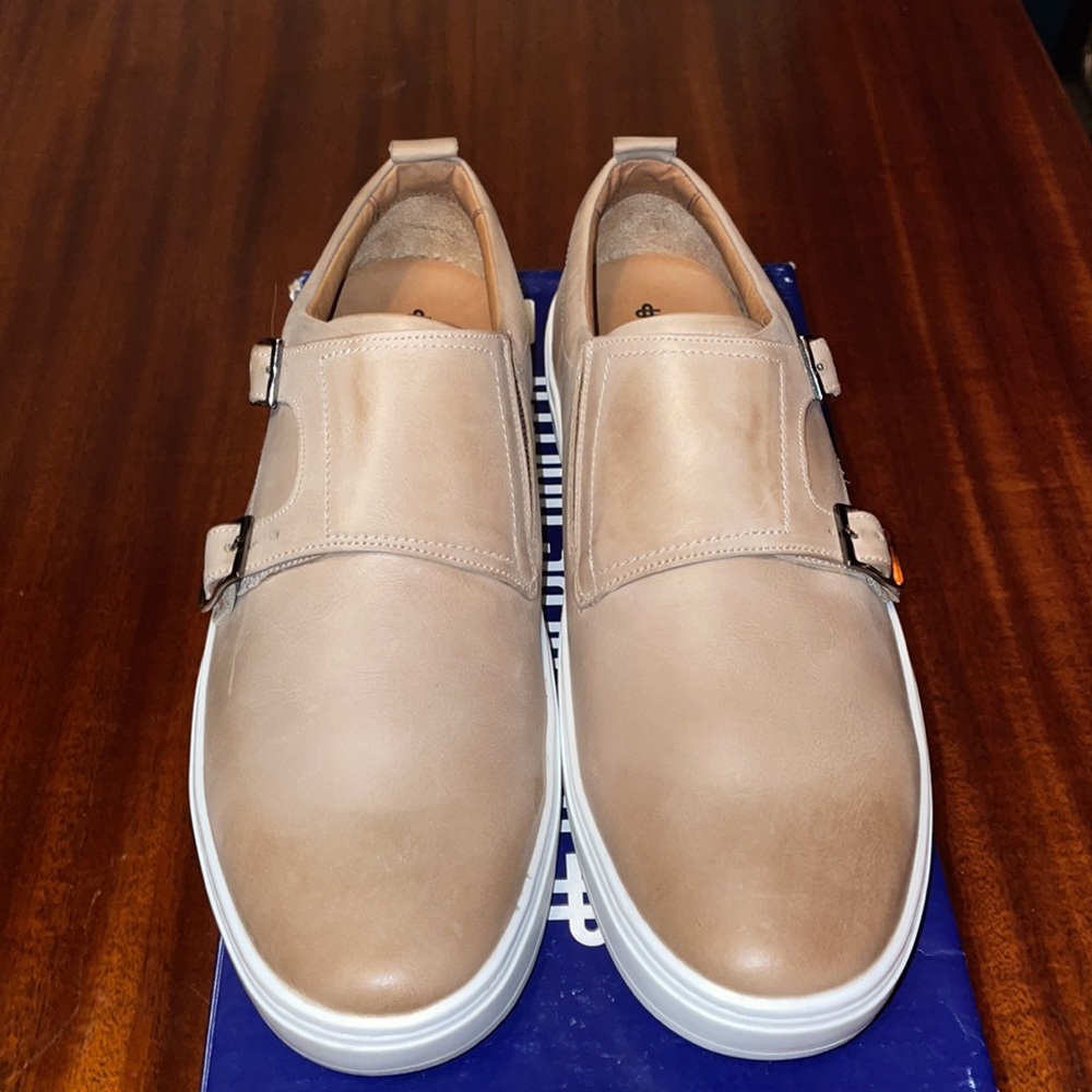 Brothers United Slip on Monk Strap Sneakers